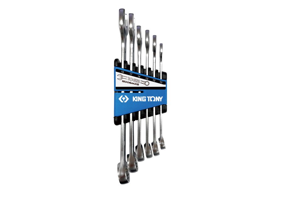 KING TONY 6 PC. Portable Wrench Set 12D06MRS