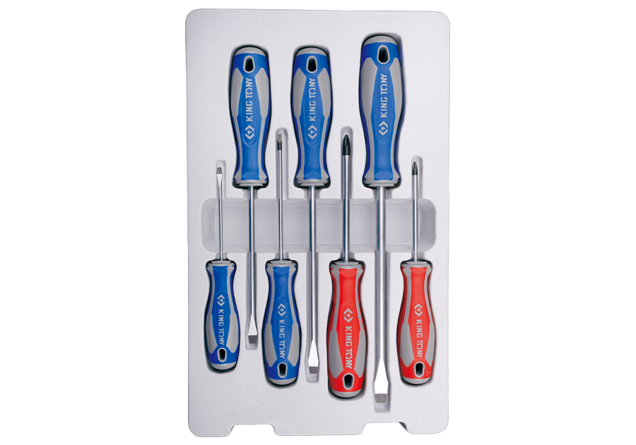 KING TONY 7 PC. Standard Screwdriver Set 30117MR