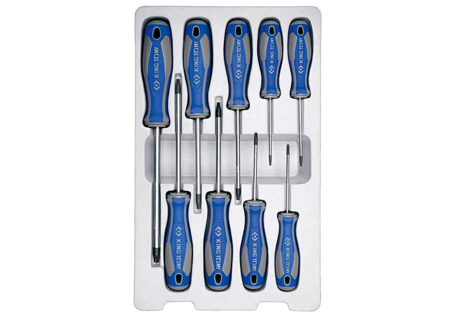 KING TONY 9 PC. Standard Screwdriver Set 30309PR