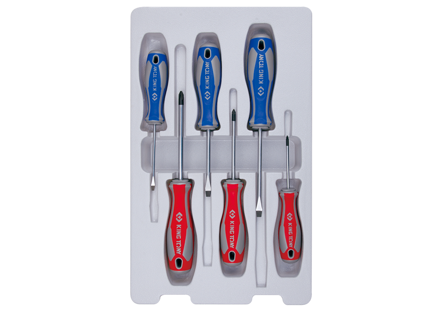KING TONY 6 PC. Standard Screwdriver Set 31116MR