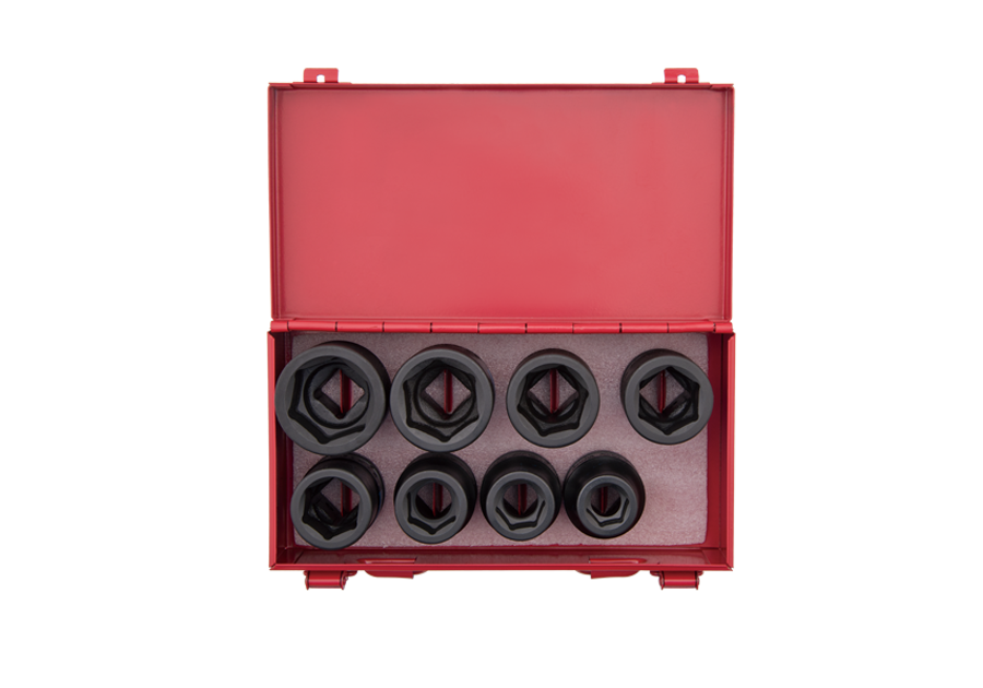 KING TONY 8 PC. 3/4" DR. 6 Point Impact Socket Set 6408MP10