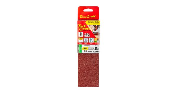 Sanding Belt 60 X 400mm 80grit 2/pack (for Triton Palm Sander) product image
