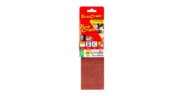 Sanding Belt 75 X 457mm 60grit 2/pack product image