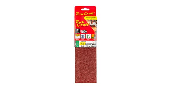 Sanding Belt 75 X 510mm 40grit 2/pack product image