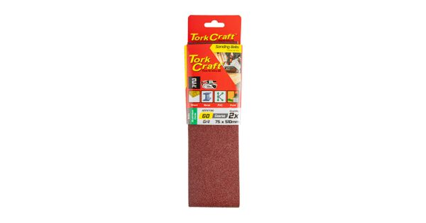 Sanding Belt 75 X 510mm 60grit 2/pack product image