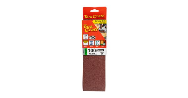 Sanding Belt 75 X 510mm 100grit 2/pack product image