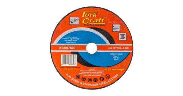 Abrasive Cutting Wheel For Steel 76 X 1.1 X 9.53 product image