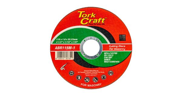 Cutting Disc Masonry 115 X 1.6 X 22.2mm product image