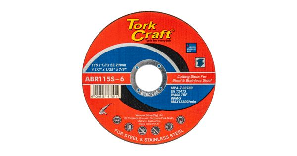 Cutting Disc Steel & Ss 115 X 1.0 X 22.2 Mm product image