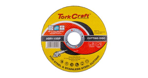 Cutting Disc Steel Metal Ss 115 X 1.0 X 22.2 Mm product image