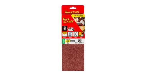Sanding Belt 100 X 530mm 40grit 2/pack product image