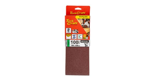 Sanding Belt 100 X 530mm 100grit 2/pack product image