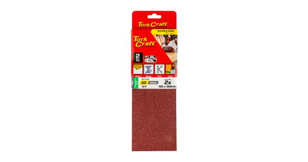 Sanding Belt 100 X 560mm 60grit 2/pack product image