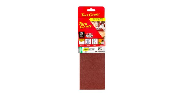 Sanding Belt 100 X 560mm 120grit 2/pack product image