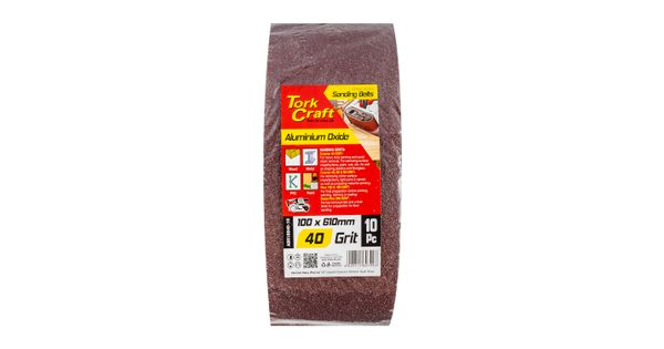 Sanding Belt 100 X 610mm 40 Grit 10/pack product image