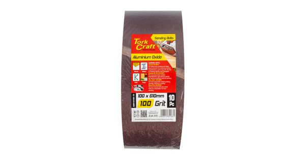 Sanding Belt 100 X 610mm 100grit 10/pack product image