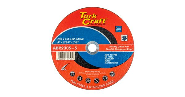 Cutting Disc For Steel And Stainless Steel 230 X 2.0 X 22.2mm product image