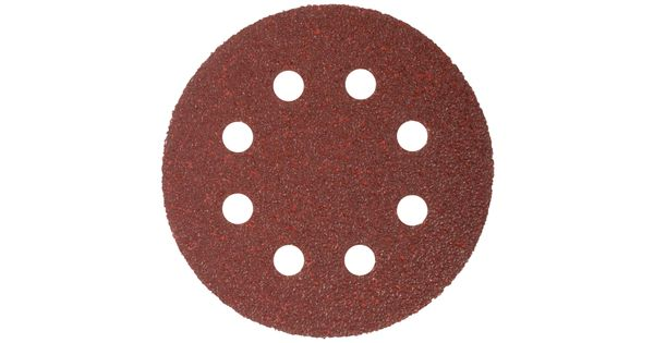 Sanding Disc 115mm 40 Grit With Holes 10/pk Hook And Loop product image