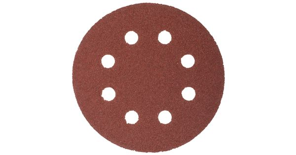 Sanding Disc 115mm 60 Grit With Holes 10/pk Hook And Loop product image