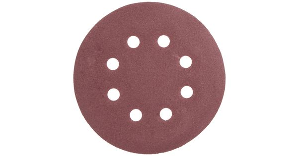Sanding Disc 125mm 180 Grit With Holes 10/pk Hook And Loop product image