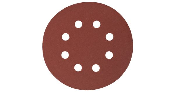 Sanding Disc 125mm 240 Grit With Holes 10/pk Hook And Loop product image