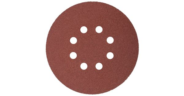 Sanding Disc 150mm 60 Grit With Holes 10/pk Hook And Loop product image