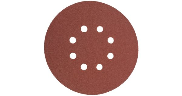 Sanding Disc 150mm 80 Grit With Holes 10/pk Hook And Loop product image