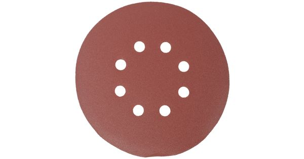 Sanding Disc 150mm 180 Grit With Holes 10/pk Hook And Loop product image