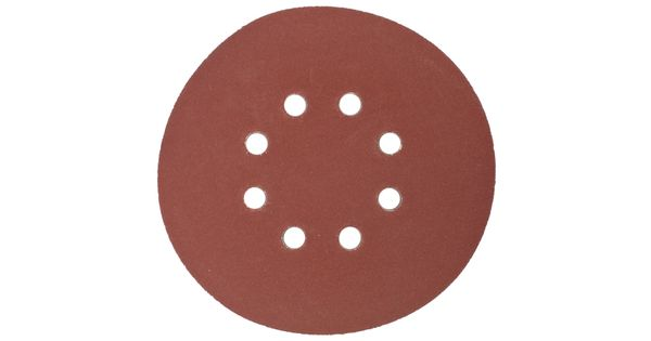 Sanding Disc 150mm 320 Grit With Holes 10/pk Hook And Loop product image