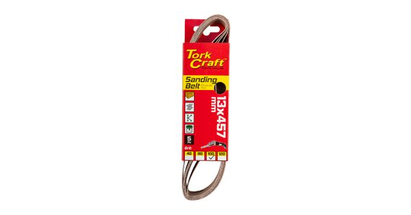 Powerfile Sanding Belt 13 X 457mm 100 Grit 5/pk product image