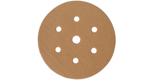 Gold Disc (50 Pieces) 120 Grit 150mm X 6+1 Holes Hook And Loop product image