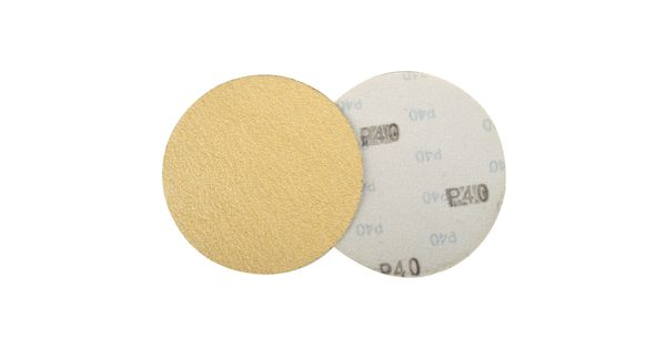 Gold Disc (50 Pieces) 40 Grit 150mm Without Hole Hook And Loop product image