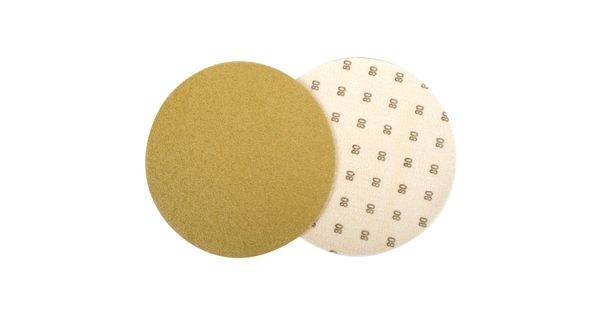 Gold Disc (50 Pieces) 80 Grit 150mm Without Hole Hook And Loop product image