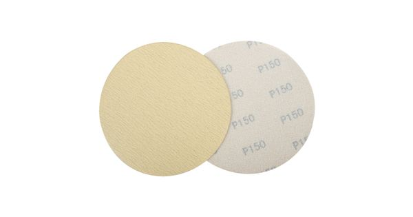 Gold Disc (50 Pieces) 150 Grit 150mm Without Hole Hook And Loop product image