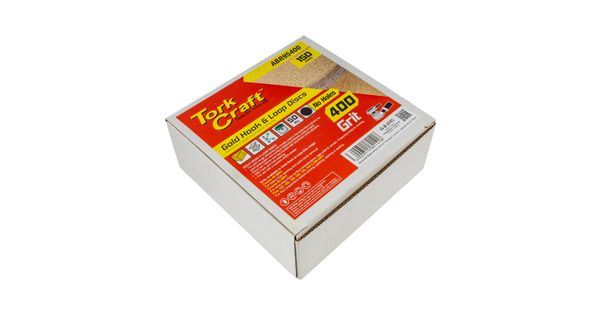 Gold Disc (50 Pieces) 400 Grit 150mm Without Hole Hook And Loop product image