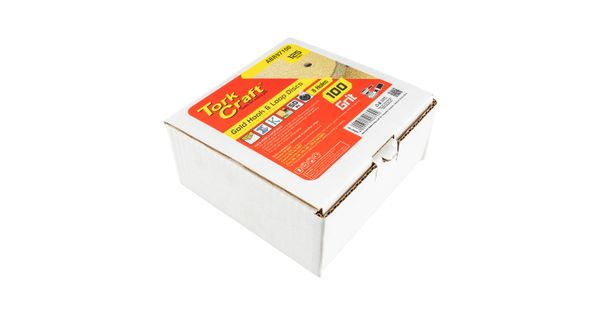 Gold Disc (50 Pieces) 100 Grit 125mm X 8 Holes Hook And Loop product image