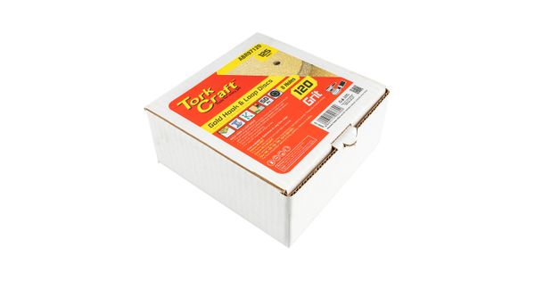Gold Disc (50 Pieces) 120 Grit 125mm X 8 Holes Hook And Loop product image