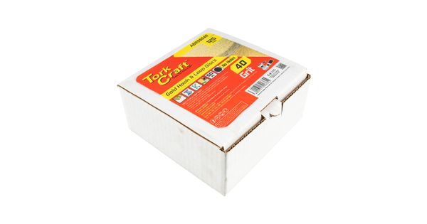 Gold Disc (50 Pieces) 40 Grit 125mm Without Hole Hook And Loop product image