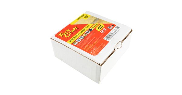 Gold Disc (50 Pieces) 60 Grit 125mm Without Hole Hook And Loop product image