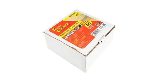 Gold Disc (50 Pieces) 80 Grit 125mm Without Hole Hook And Loop product image