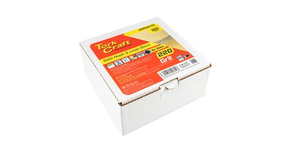 Gold Disc (50 Pieces) 220 Grit 125mm Without Hole Hook And Loop product image