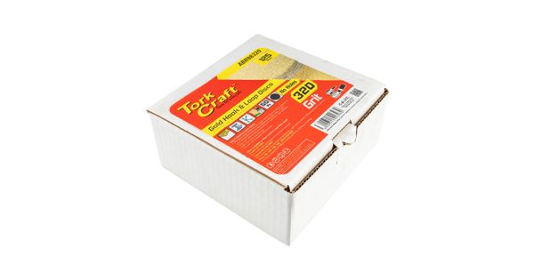 Gold Disc (50 Pieces) 320 Grit 125mm Without Hole Hook And Loop product image