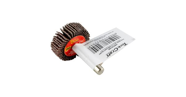 Flap Wheel 30 X 10 X 6mm Shaft 80 Grit Per Each product image