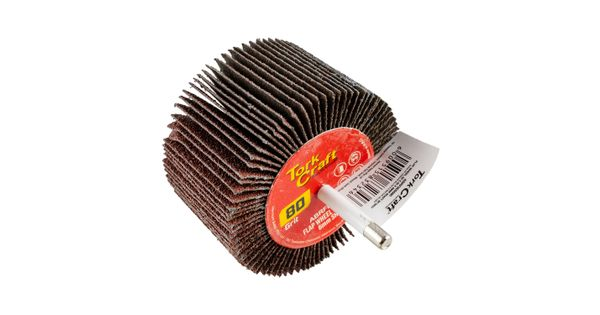 Flap Wheel 80 X 50 X 6mm Shaft 80 Grit Per Each product image