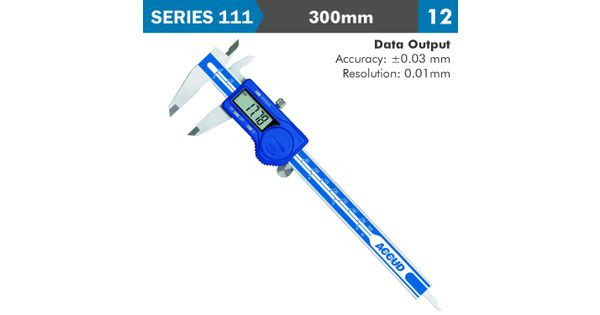 Dig. Caliper 300mm 0.03mm Acc. S/steel 0.01mm Res. product image
