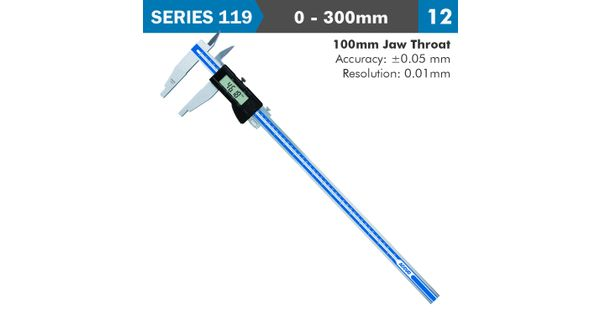 Dig. Caliper 300mm 0.05mm Acc. S/stell 0.01mm Res. product image
