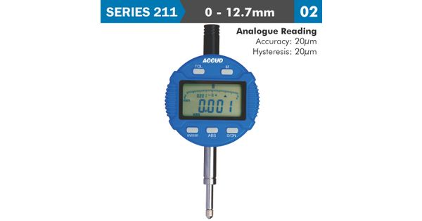 Digital Indicator Flat Back 12.7mm/0.5' product image