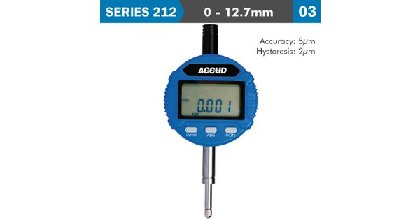Digital Indicator Flat And Lug Back 12.7mm/0.5' product image