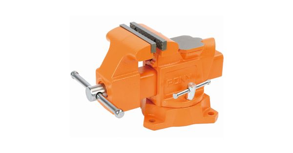 Pony 4' Heavy-duty Workshop Bench Vice Swivel Base product image