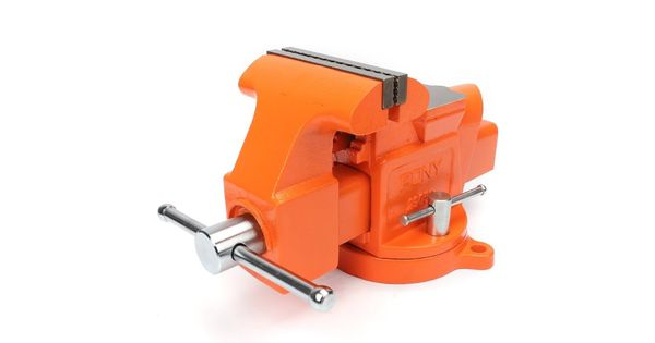 Pony 5' Heavy-duty Workshop Bench Vice Swivel Base product image
